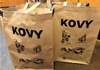 Horní Benešov: Nové tašky na recyklaci kovů